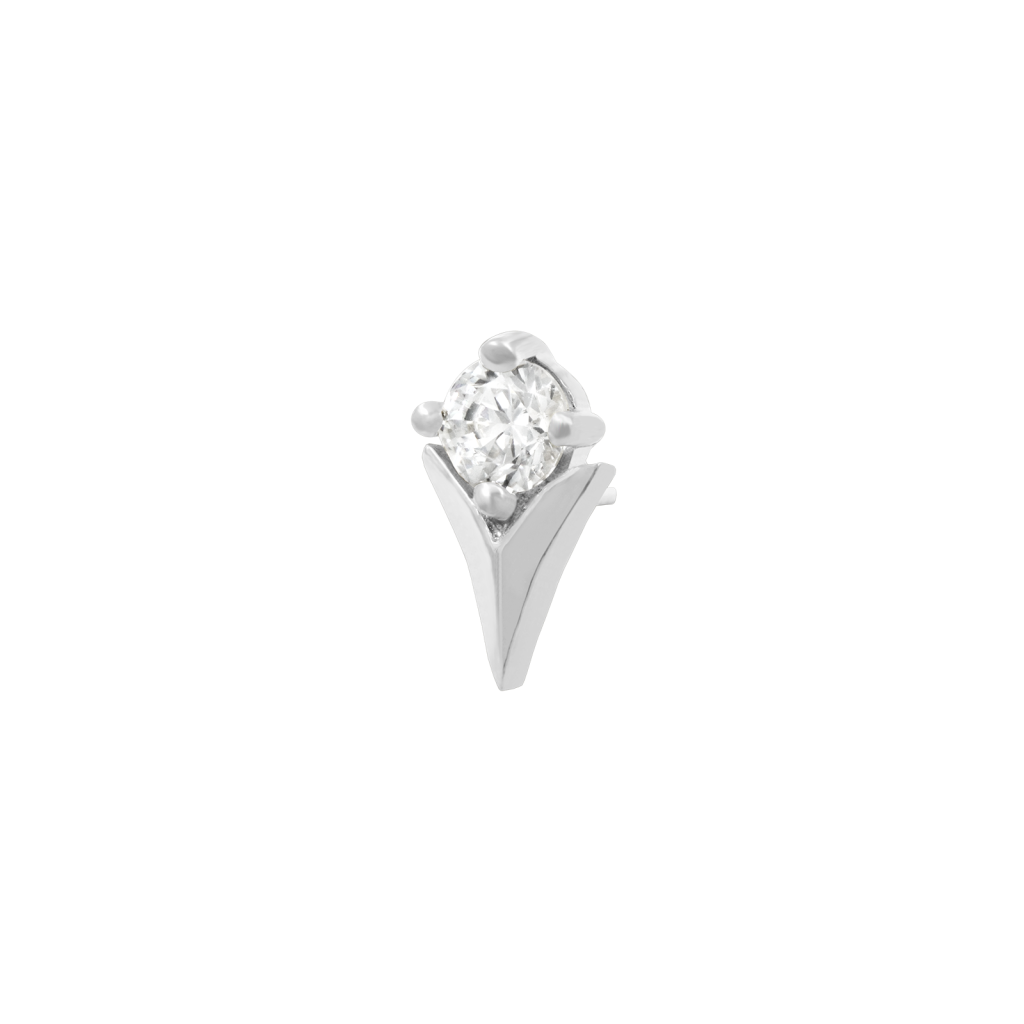 Turnip With CZ by Junipurr Jewelry