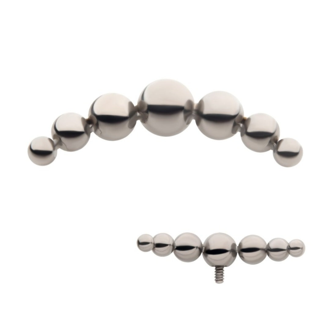 7-Cluster Bead Croissant