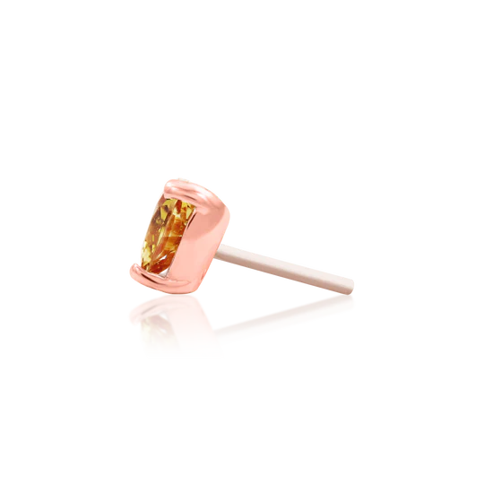 Dark Champagne Heart by Junipurr Jewelry