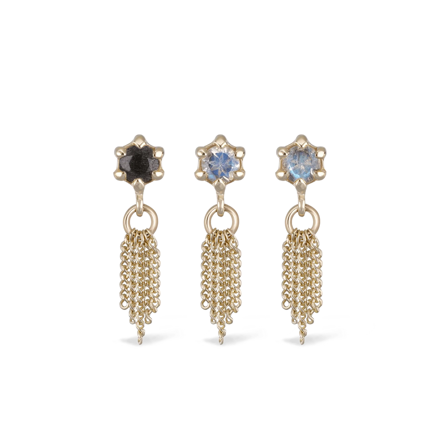 Starlet II • 5 Chain Tassel by Beatti jewelry