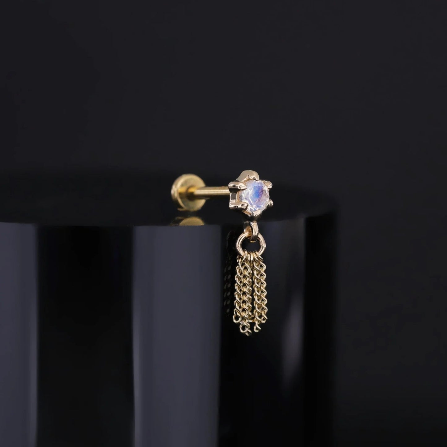 Starlet II • 5 Chain Tassel by Beatti jewelry