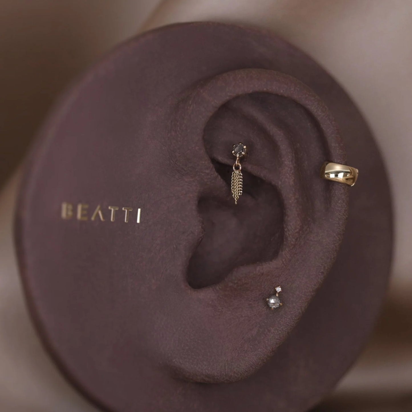 Starlet II • 5 Chain Tassel by Beatti jewelry