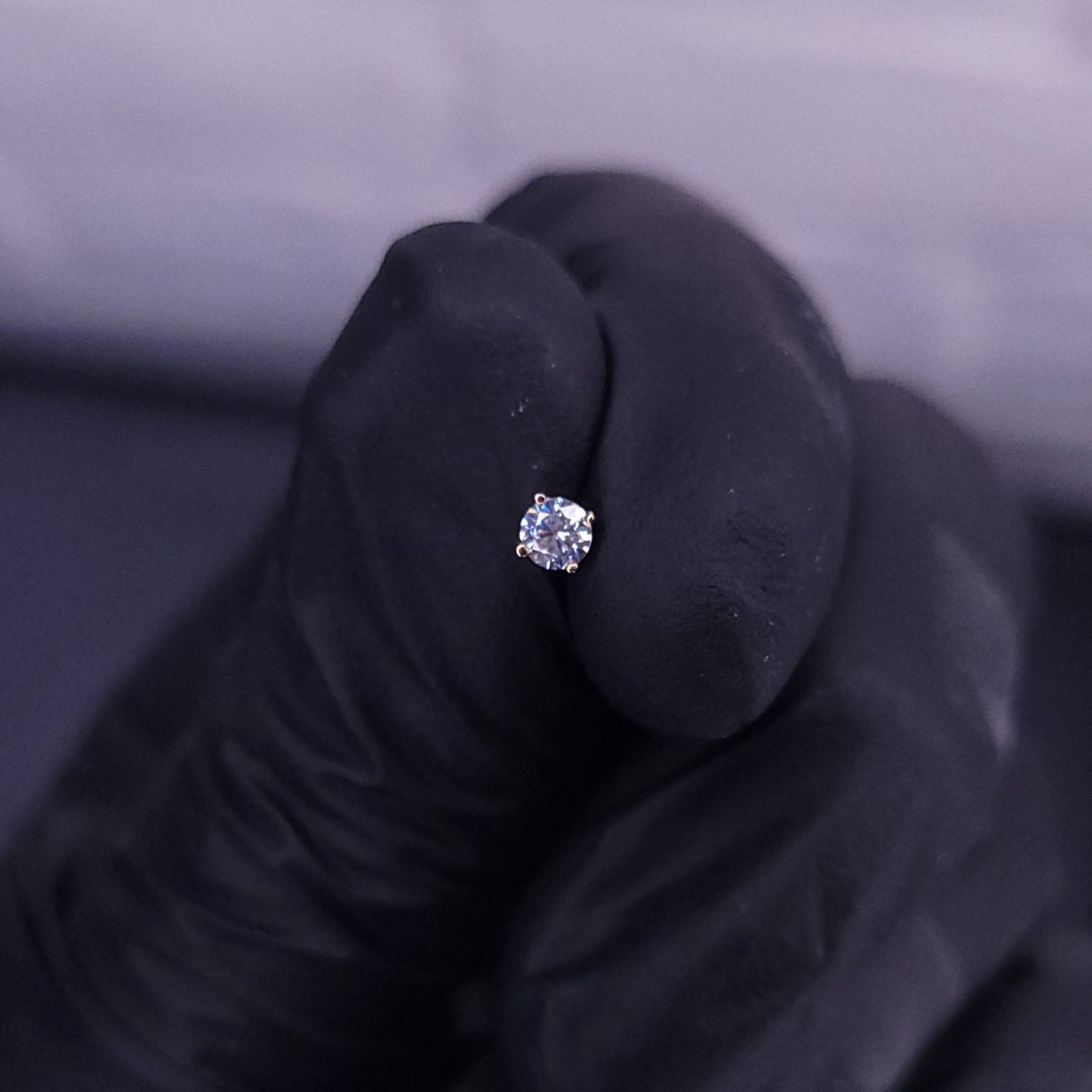 4 Prong-Set CZ by Junipurr Jewelry