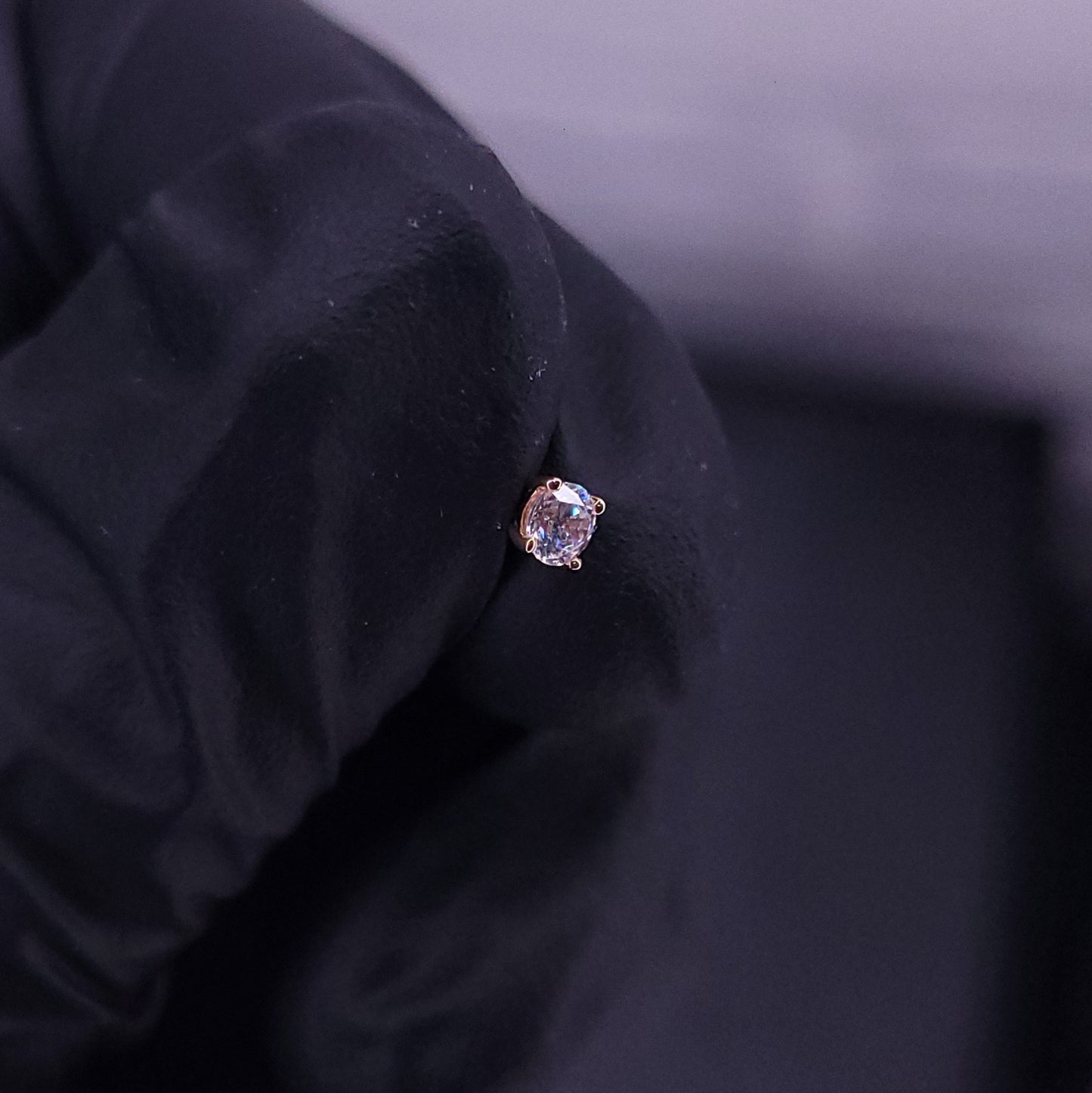 4 Prong-Set CZ by Junipurr Jewelry