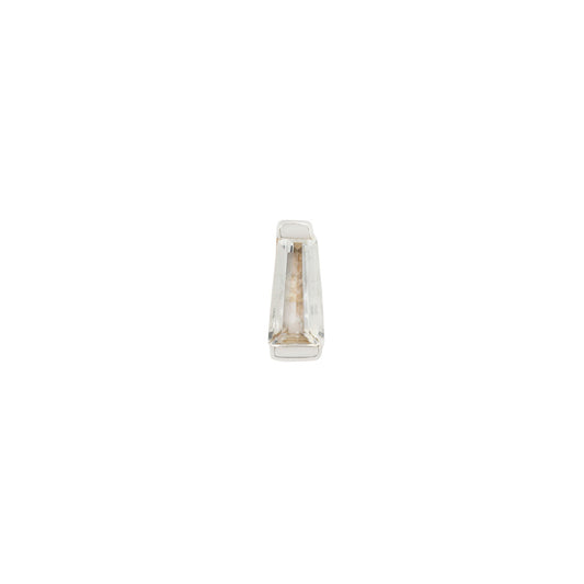 Tapered Baguette Threadless End by Buddha Jewelry