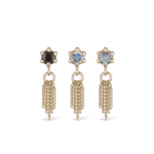 Starlet II • 5 Chain Tassel by Beatti jewelry
